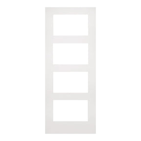 Deanta Coventry White Primed Glazed FD30 FSC