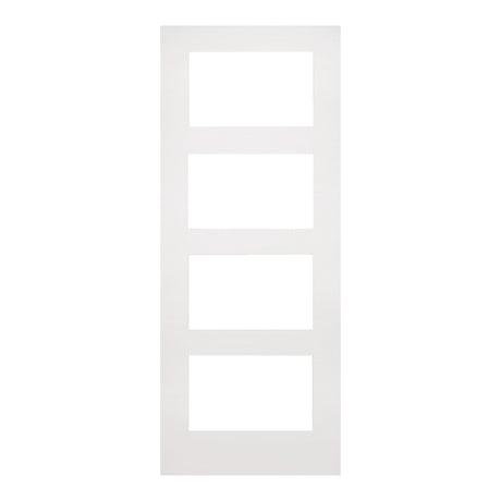 Deanta Coventry White Primed Glazed FSC