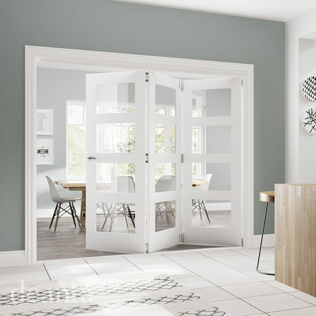 Deanta Coventry White Primed Glazed FSC