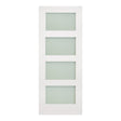 Deanta Coventry White Primed Frosted Glaze FSC