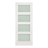 Deanta Coventry White Primed Frosted Glaze FSC