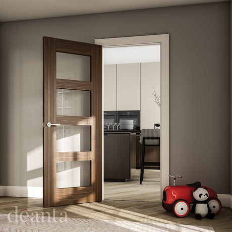 Deanta Coventry Prefinished Walnut Glazed FSC