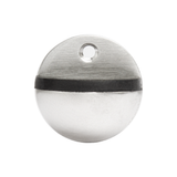 Deanta Oval Door Stop Satin Stainless Steel