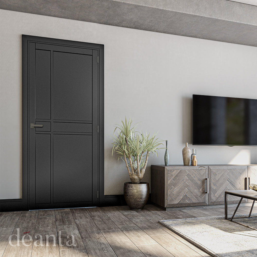 Deanta Dalston Black Prefinished FSC