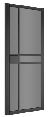 Deanta Dalston Black Prefinished Tinted Glaze FSC
