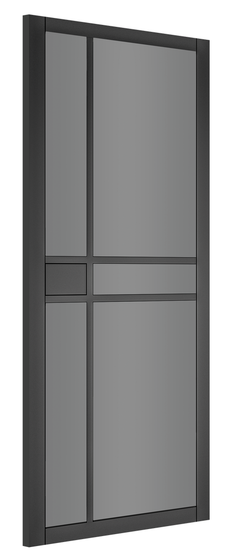 Deanta Dalston Black Prefinished Tinted Glaze FSC