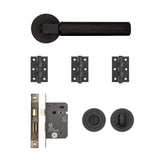 Deanta Delphi Bathroom Kit Matt Black