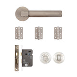 Deanta Delphi Bathroom Kit Satin Nickel