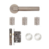 Deanta Delphi Mortice Kit Satin Nickel