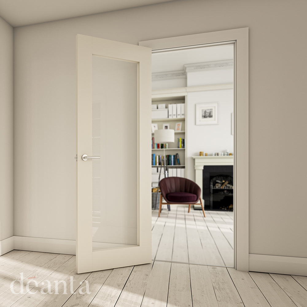 Deanta Denver White Primed Glazed FSC