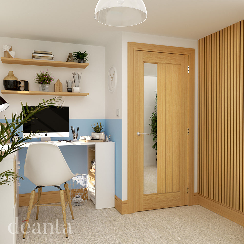Deanta Ely Prefinished Oak Glazed 1SL FD30 FSC