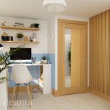 Deanta Ely Prefinished Oak Glazed 1SL FD30 FSC