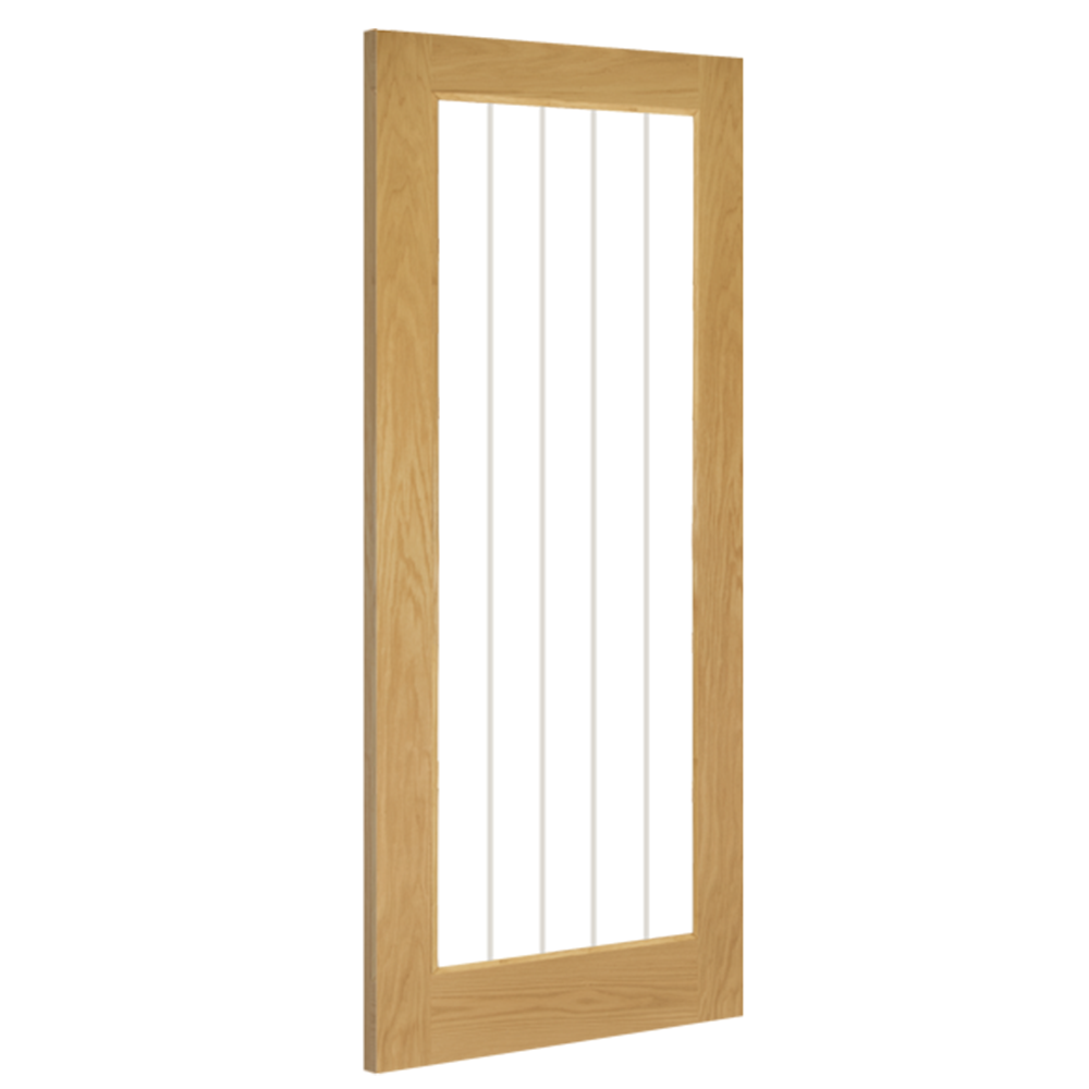 Deanta Ely Unfinished Oak Glazed (1L Full) FSC