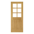 Deanta Ely Unfinished Oak Bevelled Glaze (6L) FSC