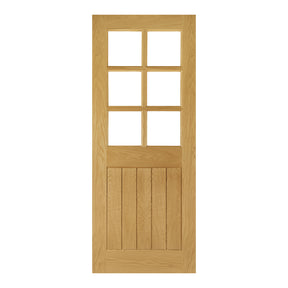 Deanta Ely Unfinished Oak Bevelled Glaze (6L) FSC