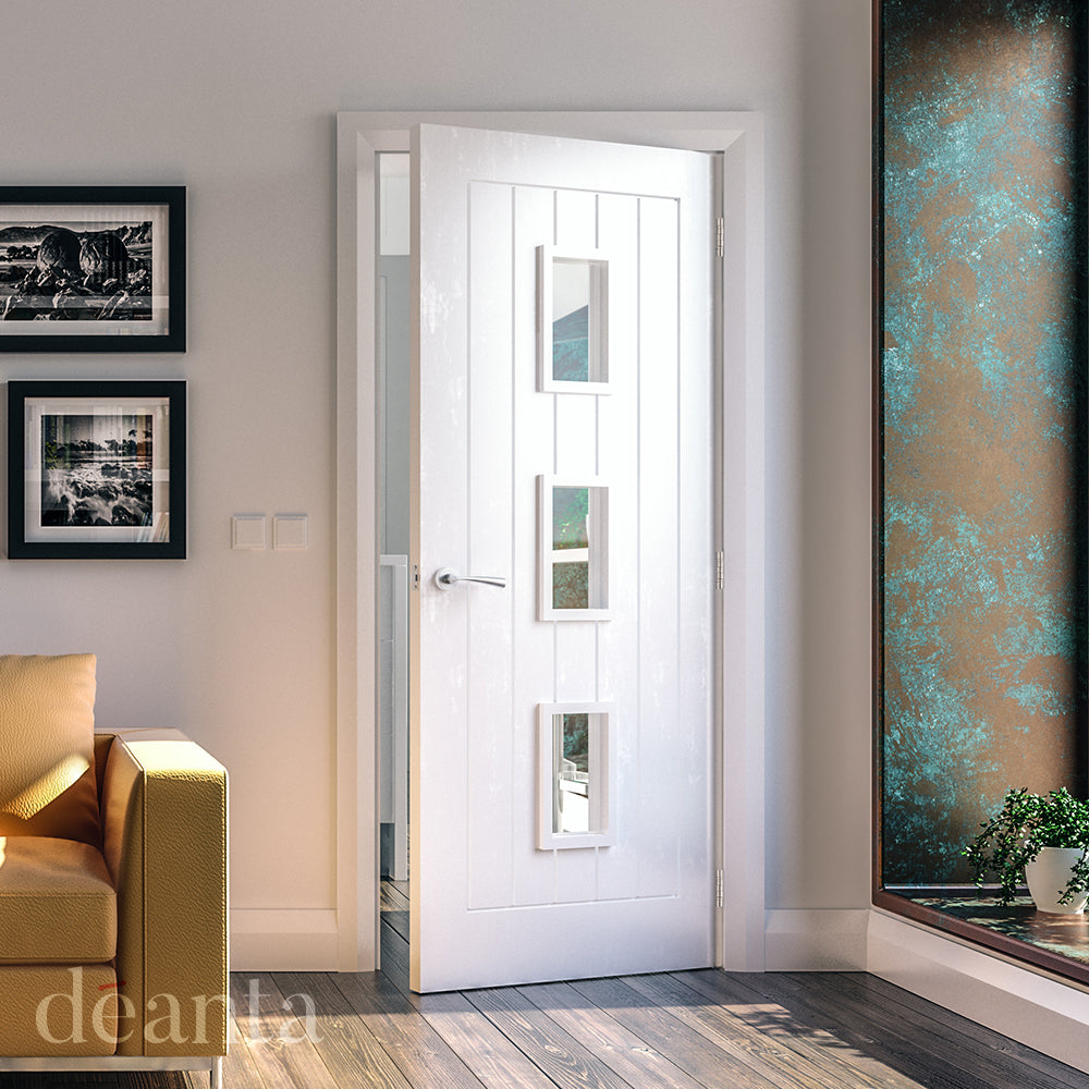 Deanta Ely White Primed Glazed (3L) FSC