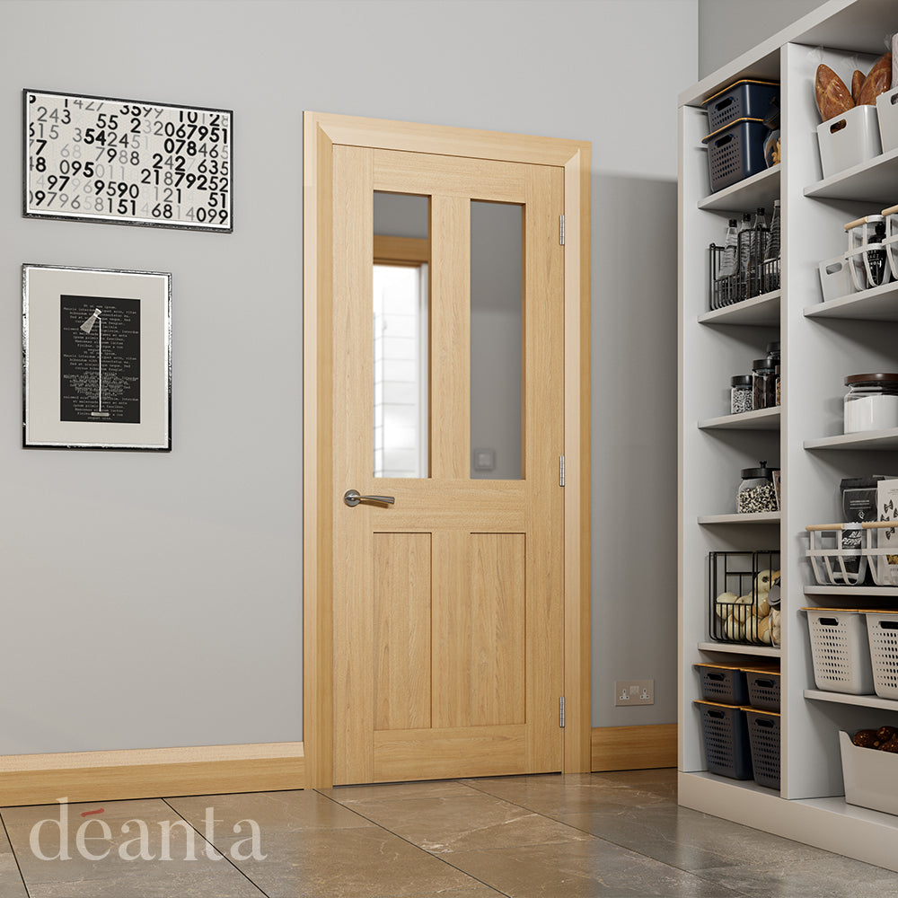 Deanta Eton Unfinished Oak Glazed FSC