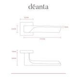 Deanta Athens Satin Nickel Handle