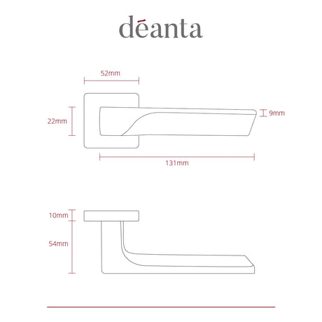 Deanta Athens Satin Nickel Handle