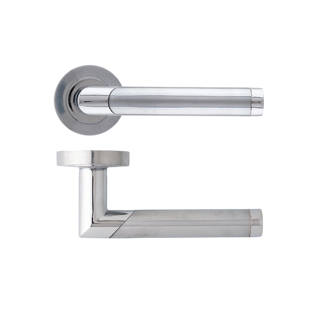 Deanta Augustus Matt Polished Chrome Handle