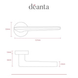 Deanta Ithaca Satin Nickel Handle