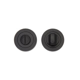 Deanta Thumbturn Set Matt Black
