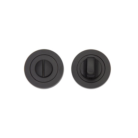 Deanta Thumbturn Set Matt Black