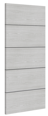 Deanta Flush Light Grey Ash Horizontal Inlay 6mm Lipping FSC