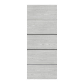 Deanta Flush Light Grey Ash Horizontal Inlay FD30 6mm Lipping Certifire CF5740 FSC