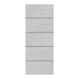 Deanta Flush Light Grey Ash Horizontal Inlay FD60 6mm Lipping FSC