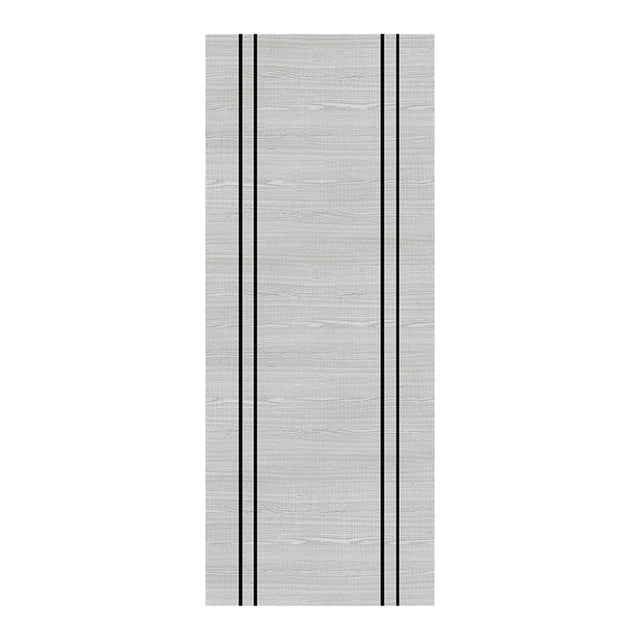 Deanta Flush Light Grey Ash Vertical Inlay FD60 6mm Lipping FSC