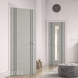 Deanta Flush Light Grey Ash Vertical Inlay FD60 6mm Lipping FSC