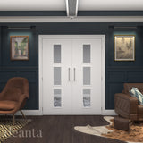 Deanta Flush White Primed FD30 18 Lipping Certifire CF5740 FSC