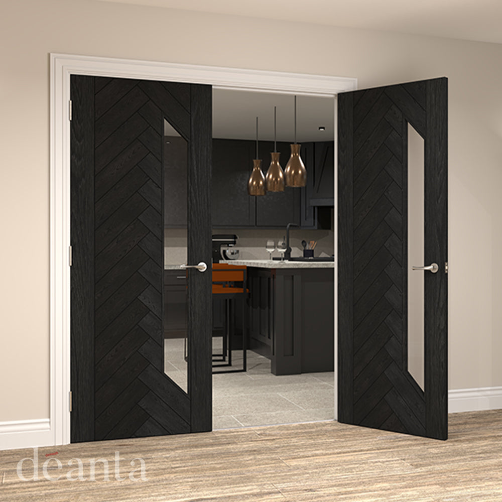 Deanta Fontaine Brushed Black Oak Glazed FSC
