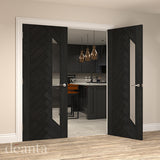 Deanta Fontaine Brushed Black Oak Glazed FSC