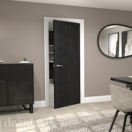 Deanta Fontaine Brushed Black Oak FSC