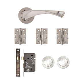 Deanta Fortuna Mortice Kit Satin Finish Finish