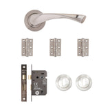 Deanta Fortuna Mortice Kit Satin Finish Finish