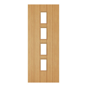 Deanta Galway Unfinished Oak Glazed FD30 FSC