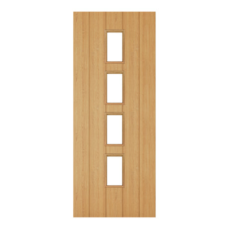 Deanta Galway Unfinished Oak Glazed FD30 FSC