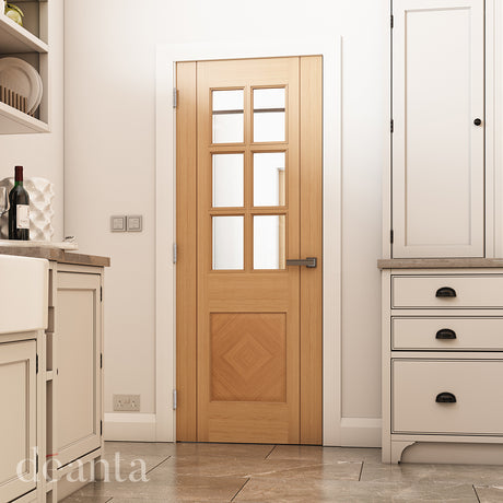 Deanta Kensington Prefinished Oak Bevelled Glaze FSC