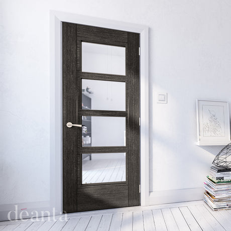 Deanta Montreal Dark Grey Ash Glazed FD30 FSC