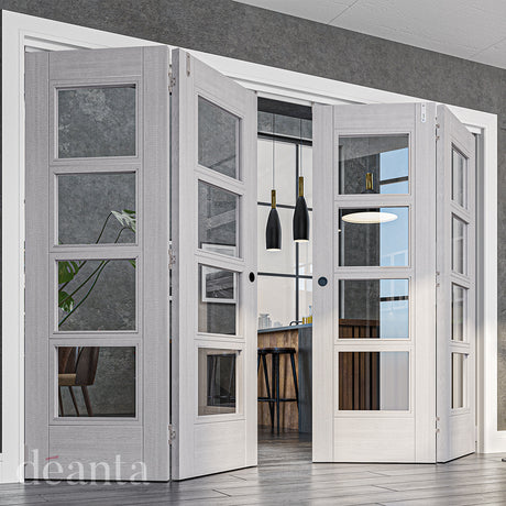 Deanta Montreal Light Grey Ash Glazed FSC