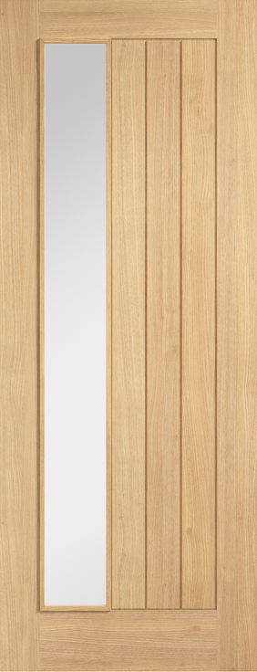 Belize Offset Unfinished Oak Doors