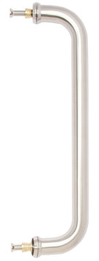 Deanta D-Pull Handle Satin Steel 22mmØ
