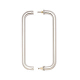 Deanta D-Pull Handle Satin Steel 22mmØ
