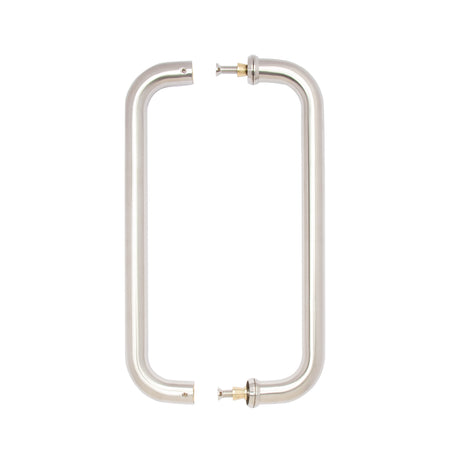 Deanta D-Pull Handle Satin Steel 22mmØ