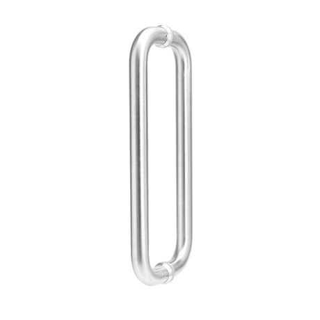Deanta D-Pull Handle Satin Steel 22mmØ