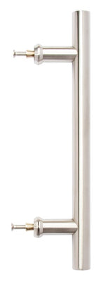 Deanta Guardsman Pull Handle Satin Steel 22mmØ
