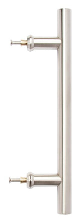 Deanta Guardsman Pull Handle Satin Steel 22mmØ